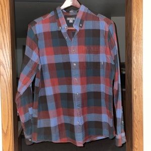 Men’s Eddie Bauer Heavy Flannel Button Down XLT